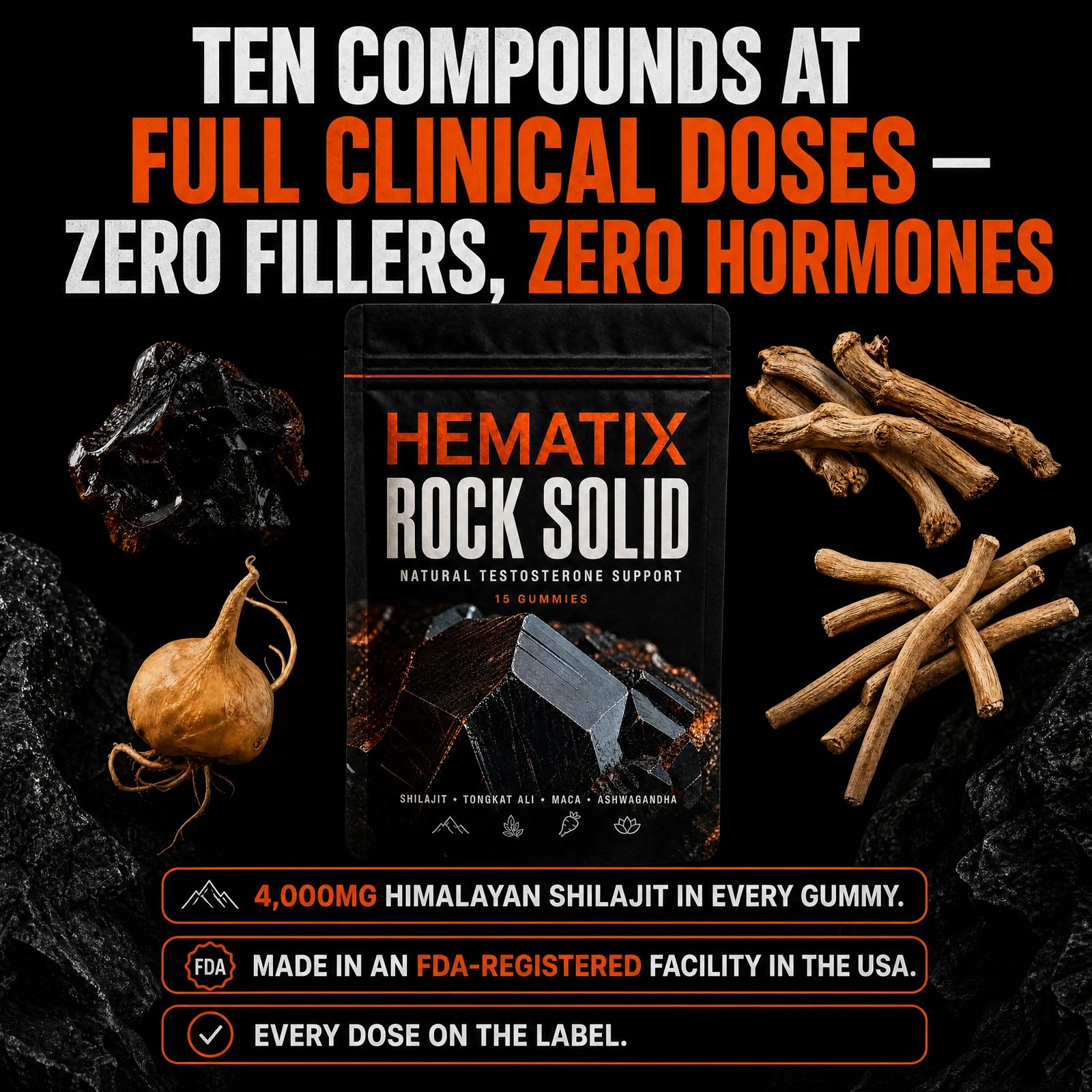 HEMATIX ROCK SOLID — ten compounds at full clinical doses