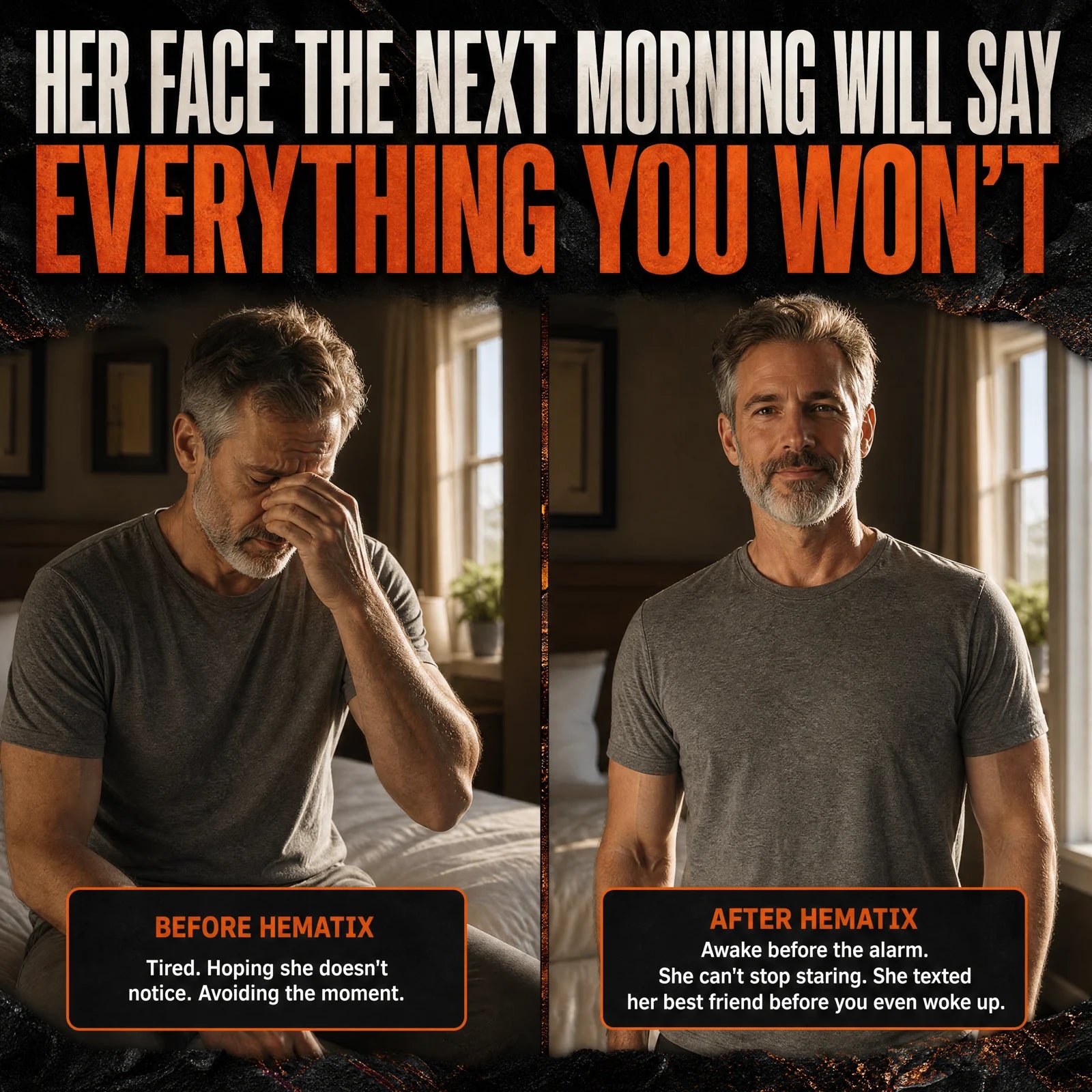 HEMATIX ROCK SOLID — her face the next morning will say everything you won't